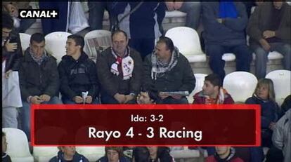 Rayo Vallecano 4 - Racing 3