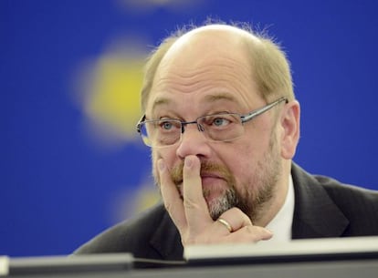 Martin Schulz, presidente del Parlamento Europeo.