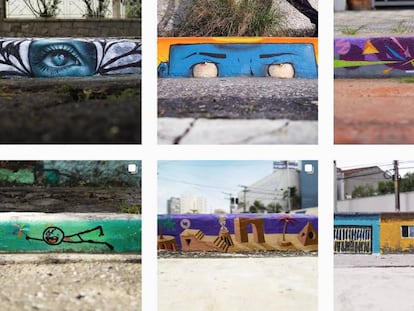 Fotos do projeto “Sem Rampa, Calçada é Muro”.
