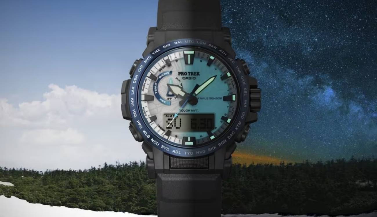 Casio convierte el Ojo del Dragón de Japón en un reloj PRO TREK preparado para la montaña