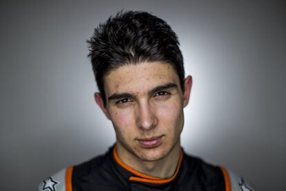 El piloto francés Esteban Ocon de Force India.