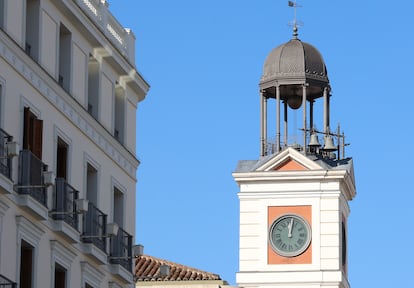 Reloj Puerta del Sol Madrid