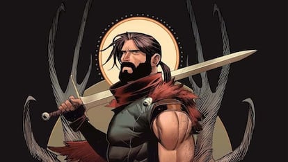 En 'Klaus', Grant Morrison y Dan Mora presentan una reinterpretación del mito de Santa Claus y le convierten en un aguerrido vikingo.