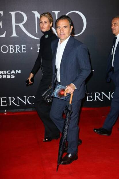 Prandelli durante el estreno de una ópera en Florencia el pasado día 8.