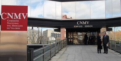 Sede de la CNMV en Madrid.