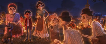 Escena de la película de animación 'Coco'.