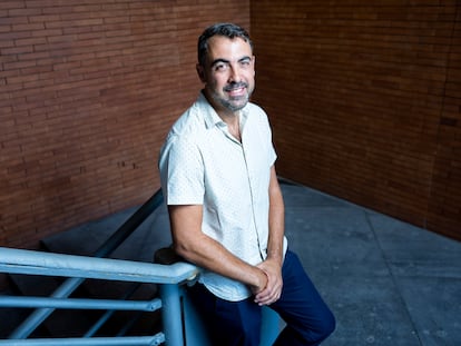 Ignacio Saez, neurocientífico del Hospital Mount Sinai, de Nueva York, fotografiado en la estación de Atocha en Madrid.