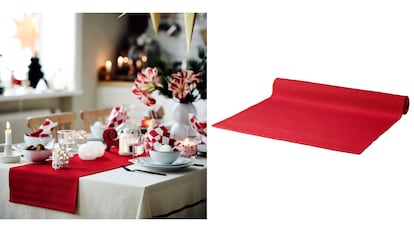Como decorar a sua mesa de Natal: 12 produtos Ikea que farão o trabalho perfeitamente.