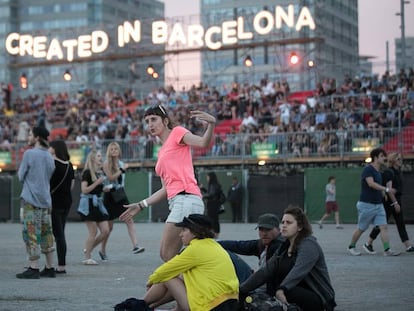 Asistentes al Primavera Sound.