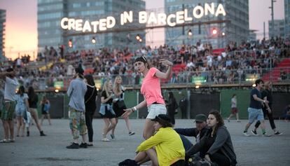 Asistentes al Primavera Sound.