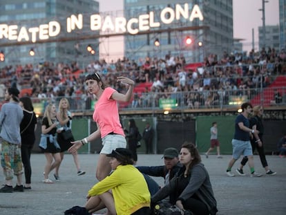 Asistentes al Primavera Sound.