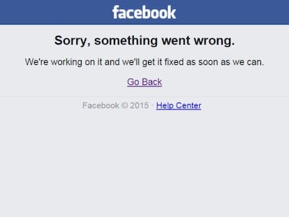 Facebook sufre una caída por segunda vez en una semana