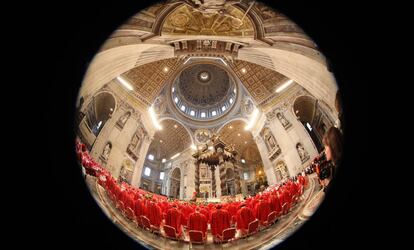 El cónclave de 2013 que eligió al papa Francisco.