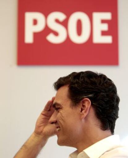 Pedro Sánchez, líder del PSOE.