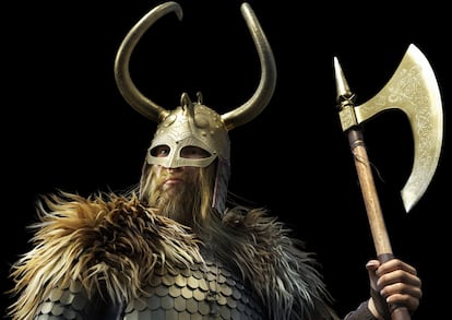 The comic book character Loki wears a distinctive horned helmet and is based on the Norse god of the same name.