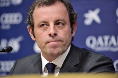 Sandro Rosell en una imatge d'arxiu.