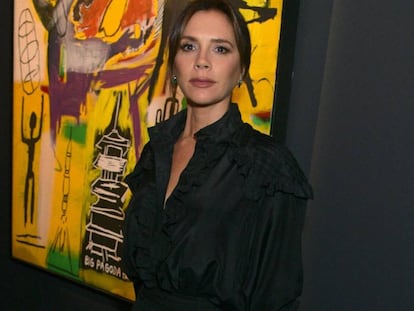 Victoria Beckham, en la celebración del 25º aniversario de Sotheby en Londres el pasado septiembre.