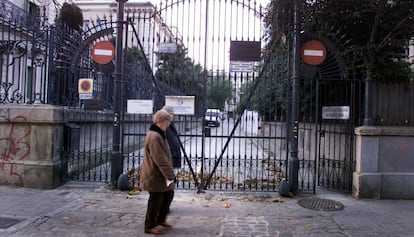 Pasaje Méndez de Vigo de Barcelona, donde se ubica el Liceo Italiano