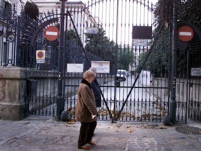 Pasaje Méndez de Vigo de Barcelona, donde se ubica el Liceo Italiano