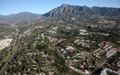 Simulación de la torre que planea Sierra Blanca Properties en Marbella.