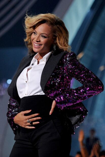 Beyonce, en los premios MTV.