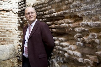 Guy Haug,este lunes, en la sede de la UNED en Lavapies (Madrid).