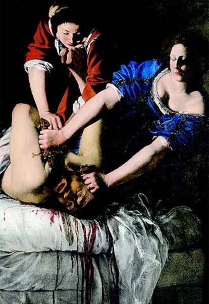 'Judit y Holofernes', de Artemisia Gentileschi, pintado entre 1612-1613.
