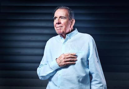 Edmundo González, el viernes en Madrid.