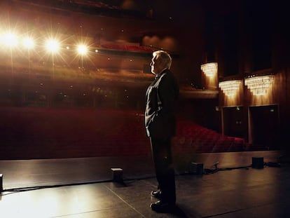 Plácido Domingo en el Dorothy Chandler Pavilion de Los Ángeles en 2015.