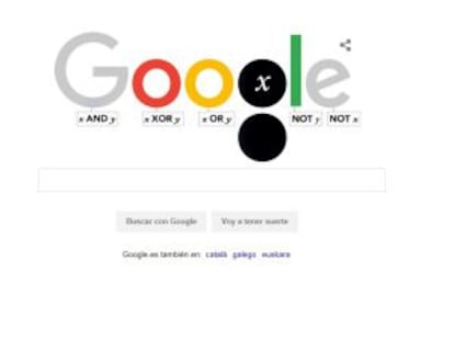 O ‘doodle’ do Google.