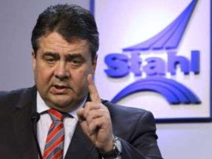 El ministro de Economía y Energía y vicecanciller alemán, Sigmar Gabriel. EFE/Archivo