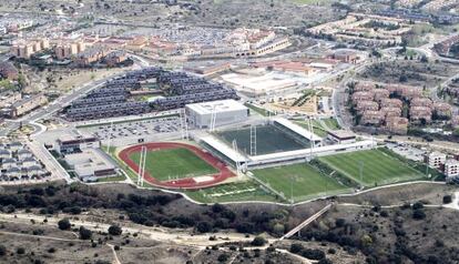 Imagen de las instalaciones deportivas de la Ciudad del Fútbol.