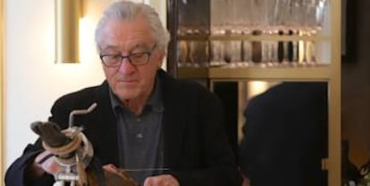 Robert de Niro, en el Mandarin Oriental Ritz, el 1 de marzo.