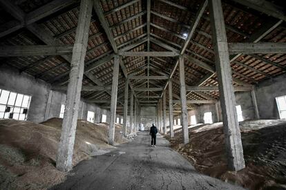 Depósitos de cereal en la ciudad de Rousse, Bulgaria, el mes pasado.