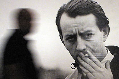 Malraux por Gisèle Freund, foto expuesta en el CCCB en 2002.