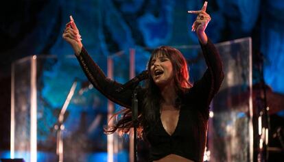 Nathy Peluso en su concierto del Palau de la Música.