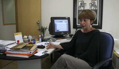 A socióloga Julita Lemgruber, diretora do Centro de Estudos de Segurança e Cidadania da Universidade Cândido Mendes, no Rio de Janeiro
