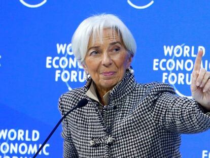 Christine Lagarde, directora del Fondo Monetario Internacional 