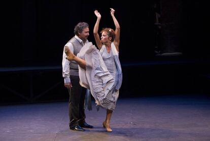 Rosario Toledo y José Valencia en el 'Aleluya erótico' en 2012.
