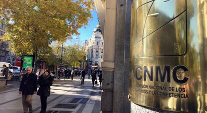 Sede de la CNMC en Madrid. 