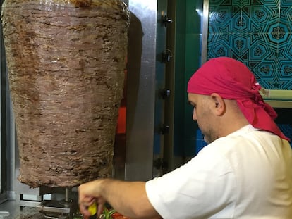 La carne que gira y gira…