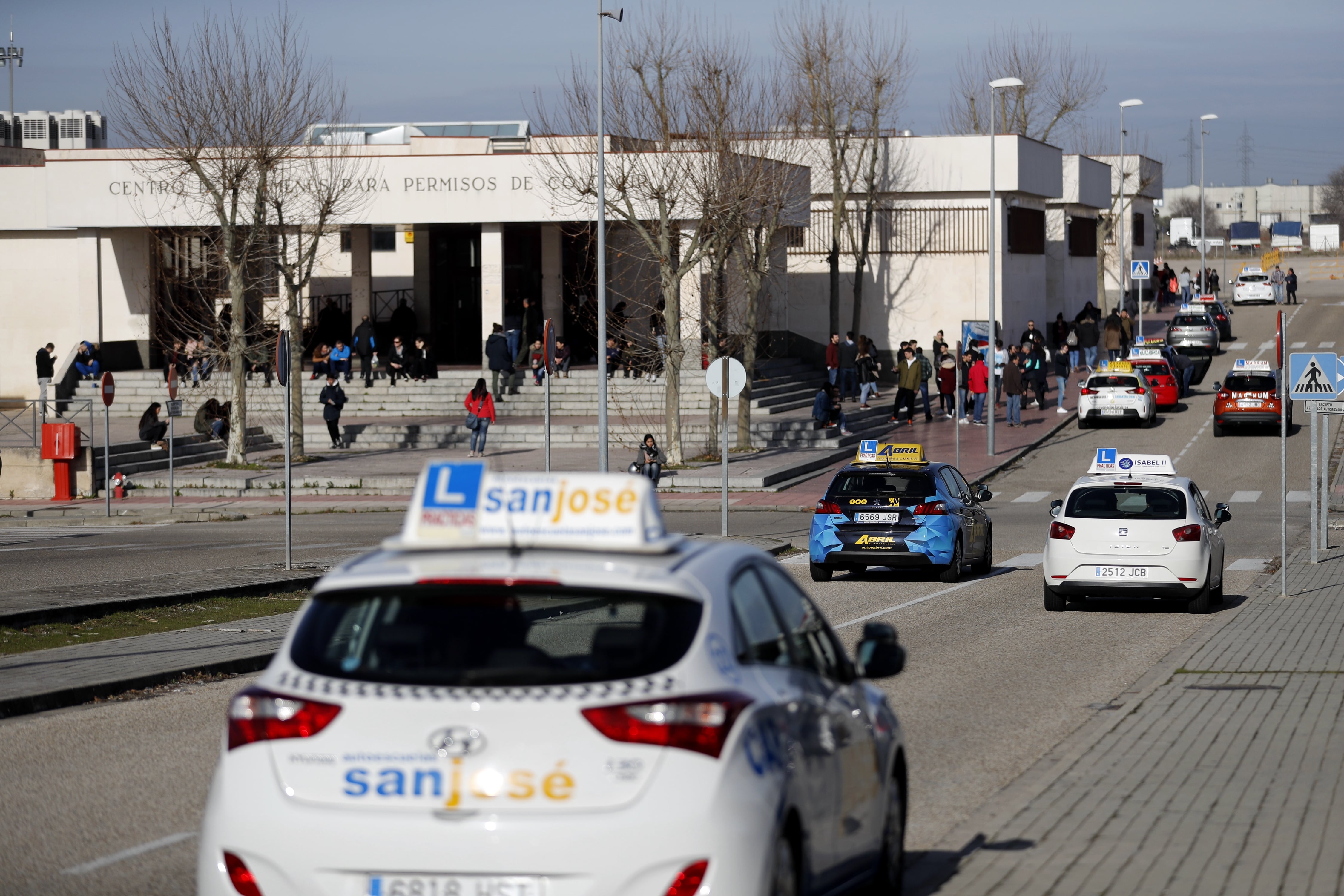 Centro de exámenes para permisos de conducir de la Dirección General de Tráfico (DGT) en Móstoles (Madrid).