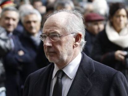 Rodrigo Rato, expresidente de Bankia