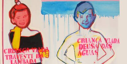 'Travesti de lambada e deusa das águas', de Bia Leite, 2013.