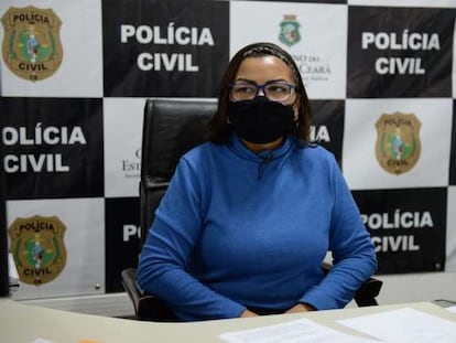 Delegada Ana Paula Barroso denuncia loja por racismo, em Fortaleza.