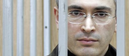 Imagen de archivo del expropietario de Yukos, Mijail Khodorkovsky.