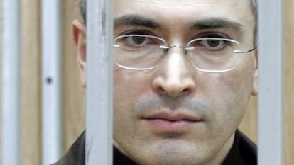 Imagen de archivo del expropietario de Yukos, Mijail Khodorkovsky.