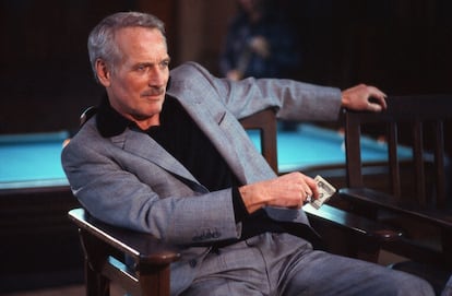 Paul Newman, en El color del dinero, de Martin Scorsese