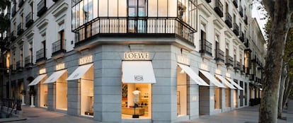 Tienda de Loewe en la calle Serrano de Madrid