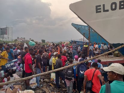 Habitantes de la isla de Annobón, en una imagen cedida sin datar.
